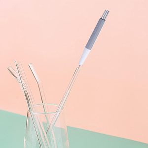 Cepillos de limpieza multifuncionales Botella larga Tubo de ensayo Columna pequeña Sin espacios muertos Limpiador de tuberías Cepillo de paja - Product Image 4