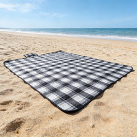 Tapis de camping pliable extra large personnalisé pour l'extérieur, confortable, résistant au sable, imperméable, couverture de pique-nique