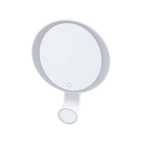 Gương Trang Điểm Có Đèn <span class=keywords><strong>LED</strong></span> Chiếu Sáng Bán Chạy Khung Nhựa Gương Hút Chân Không Trong Phòng Tắm Linh Hoạt - Product Image 2