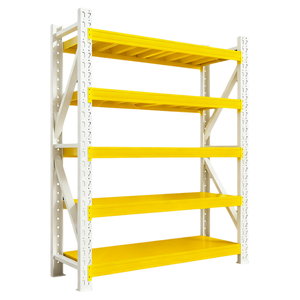 <span class=keywords><strong>Étagère</strong></span> champignon à 4 niveaux, sans boulon, à usage intensif, réglable, pour garage, 200*200*60cm - Product Image 1