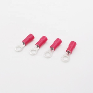 Terminales de Anillo Aislados de Latón Estañado RV1.25-4S, Conector de Compresión Tipo <span class=keywords><strong>O</strong></span> de 0.5-1.5mm2 - Product Image 1