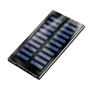 2019 <span class=keywords><strong>CE</strong></span> ROHS FCC double port usb 5v 2A réel 10000mah powerbank solaire <span class=keywords><strong>pour</strong></span> téléphone intelligent - Product Image 5