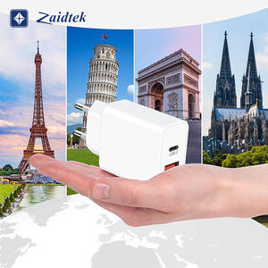 Cargador PD Dual de Alta Calidad de 18W, Adaptador de Corriente USB-C de Carga Rápida con Salida de 10W para iPhone 16 15 14 13 12, Cargador <span class=keywords><strong>A</strong></span>+C - Product Image 5