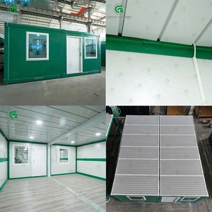 <span class=keywords><strong>Maison</strong></span> conteneur pliable de 20 pieds, maisons préfabriquées isolées, <span class=keywords><strong>maison</strong></span> modulaire sur roues, résidence de campagne portable, solution de logement Casa - Product Image 2