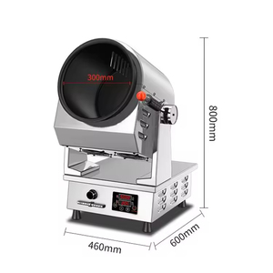 260mm 300mm 360mm 400mm Robot de cuisson commercial électrique Multifonctionnel Stir Fry Wok Machine <span class=keywords><strong>Cuiseur</strong></span> d'aliments - Product Image 5