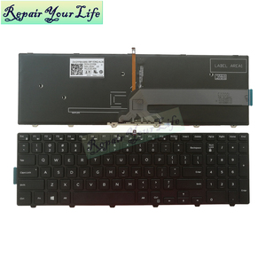 Bàn phím máy tính xách tay có đèn nền của Mỹ dành cho <span class=keywords><strong>DELL</strong></span> Inspiron <span class=keywords><strong>15</strong></span>-3000 <span class=keywords><strong>5000</strong></span> 17-<span class=keywords><strong>5000</strong></span> 5547 3542 3541 3542 3543 5551 5555 5558 3559 <span class=keywords><strong>15</strong></span> 7559 0JYP58 - Product Image 2