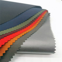 Tela laminada TPU elástica de poliéster 100 sin Spandex para chaqueta Softshell de hombre