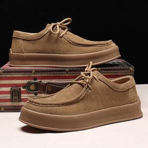 Zapatos de Vestir Personalizados, Zapatos de Negocios Vintage de Cuero Puro, Mocasines Retro de Piel de Vacuno de Primera Calidad, Zapatos Planos Casuales - Product Image 2