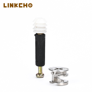 चीन स्टेनलेस स्टील तीन एक मिनीफिक्स कैम डॉवेल लॉक शिकंजा कैबिनेट के लिए अदृश्य बाथरूम फर्नीचर कनेक्टर बोल्ट - Product Image 2