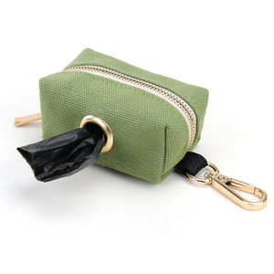 Tùy Chỉnh Pet Dog Poop Túi Chủ Thiết Kế Tiêu Chuẩn Sang Trọng Vải Dog Poop Túi Dispenser Cho Dây Xích Tập Tin Đính Kèm - Product Image 5