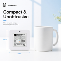 Sensor de Temperatura Inteligente ZenMeasure para Monitoreo de Cadena de Frío, Aplicación Móvil, Gateway Wi-Fi, Datos Inalámbricos de Temperatura y Humedad