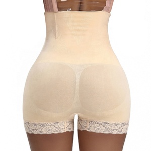 Boby Shapewear-pantalones cortos transpirables para mujer, bragas clásicas deslizantes de encaje, ropa adelgazante sin costuras - Product Image 4