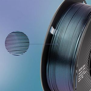 TINMORRY PETG-Eco <b>3D</b> <b>Printer</b> Filament 1.75 mm Blue Purple Plastic Spool for Chameleon Galaxy Printing - Product Image 4