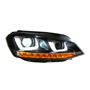 Faros Led para <span class=keywords><strong>VW</strong></span> <span class=keywords><strong>Golf</strong></span> 7 GTI Xenon <span class=keywords><strong>2013</strong></span> a 2016 para Volkswagen <span class=keywords><strong>Golf</strong></span> 7 R Módulo de faros - Product Image 1