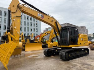 รถขุดตีนตะขาบ CAT 320GC มือสองกำลังสูง, เครื่องยนต์หกสูบ 20 ตัน สำหรับงานเสริมกำลังดินขึ้นเขื่อน - Product Image 5