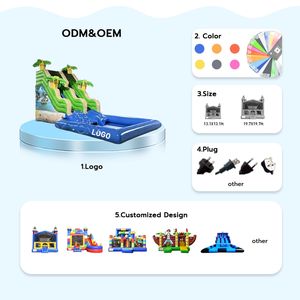Tobogán Acuático Inflable, <span class=keywords><strong>Casa</strong></span> de Brinco, Tobogán Infantil para Exteriores, Tobogán Acuático de Gran Venta para <span class=keywords><strong>Piscina</strong></span> en <span class=keywords><strong>Alquiler</strong></span> - Product Image 4