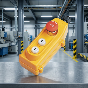 AP Auspicious Direct Operation Pendant <b>Switch</b> Hoist 5A Max. Current 120VAC W/P (COB213ES) <b>Remote</b> Control Operating Temperature - Product Image 2