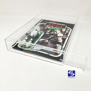 Caja Acrílica Transparente Gruesa y Duradera Anti-UV SYP para Figuras de Acción EVORETRO de 3.75 Pulgadas, Marvel <span class=keywords><strong>Legends</strong></span> y Figuras de Juguete en Caja de GI Joe - Product Image 1