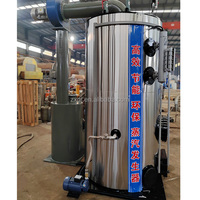 Petit générateur de vapeur à biomasse vertical industriel de 200 kg, économie d'énergie, entièrement automatique, pour la transformation des produits à base de soja