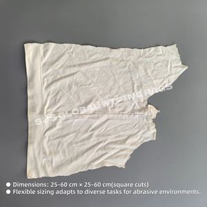 Trapos de limpieza de algodón puro blanco, trapos de limpieza reciclados para uso marino e industrial, trapos de limpieza recuperados. - Product Image 3