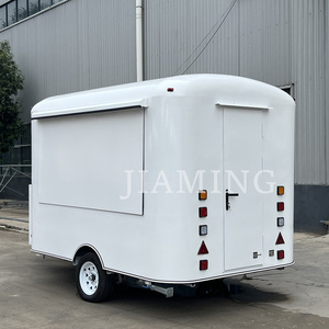 Jiaming Ice Cream Van Food <b>Trailer</b> Ice Cream Hot Dog Mobile Kiosk Food Truck for Sale - Product Image 3