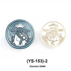 Sceau de cire de haute qualité, série <span class=keywords><strong>saison</strong></span> de remise des diplômes, l'amitié dure pour toujours, motif trésor - Product Image 6