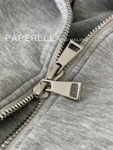 <span class=keywords><strong>Tuta</strong></span> Sportiva Casual Grigia Personalizzata con Logo OEM, <span class=keywords><strong>Felpa</strong></span> Oversize con Zip e Pantaloni Jogger per <span class=keywords><strong>Donna</strong></span>, Autunno - Product Image 5