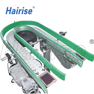 Sıcak satış süt için esnek plastik konveyör | Alkolsüz içecekler teslimat hattı ile güç dayanıklı motorlu konveyör - Product Image 2