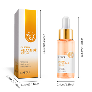 Serum <span class=keywords><strong>Vitamin</strong></span> C 30ml Terlaris dengan Asam Hialuronat, Serum Wajah Pemutih Alami untuk Wajah dan Tubuh - Product Image 2