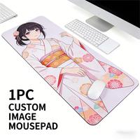 Tapis de souris de jeu personnalisé de haute qualité XXL, tapis de bureau pour PC de qualité supérieure avec logo sublimé cousu