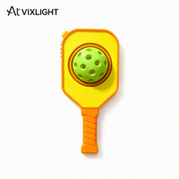 Gantungan Kunci Pickleball 3D Cetak Digital, Liontin Mini Mainan DIY untuk Hadiah dan Koleksi Olahraga Luar Ruangan.5