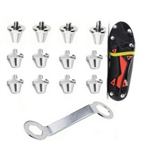Accessoires de chaussures de football à crampons en aluminium haute dureté 11mm 13mm, vente chaude transfrontalière, directement de l'usine, pour crampons de football SG