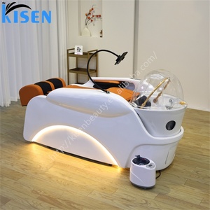 Kisen New Design Shampoo Massage Chair <b>Bed</b> With Fumigator Water Circulation Head Therapy Headspa Shampoo <b>Bed</b> - Product Image 3