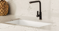 Top Qualité Fabriqué En Chine Vente Chaude Solide Surface Plomberie Lavabo À Main Pour La Cuisine