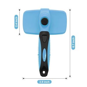<b>Pet</b> <b>Cleaning</b> Product Essential Plastic <b>Pet</b> Hair Brush Needle Comb Cat Dog Hair Removal Comb for <b>Pet</b> <b>Cleaning</b> & <b>Bathing</b> - Product Image 2