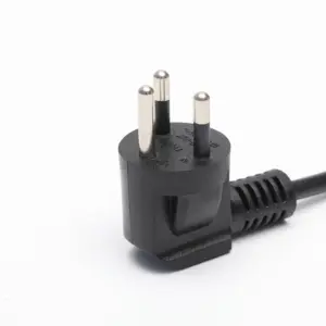 JPC-014 Plug for all world standard black color power cable