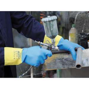 Cofra FANCY DUO guantes de protección química de neopreno y látex (12 pares) - Product Image 1