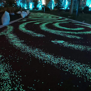 Hochwertiger Umweltfreundlicher Langlebiger Natürlicher Leuchtstein für Gartendekoration Leuchtstein-Pflasterung Leuchtender Kies - Product Image 4