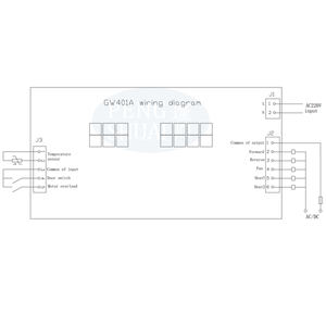 GW401A工业干燥机印刷电路板控制器控制 - Product Image 6