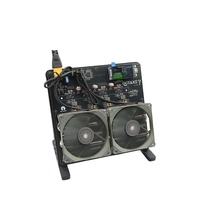 Bitaxe Nerdminer NerdOCTaxe 9.6T, mineur Bitcoin, 150W, refroidissement par air, mineur solo pour la loterie, pour le minage domestique de crypto-monnaies BTC