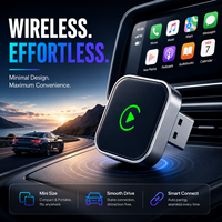 Dongle sans fil Android Auto Carplay, Plug and Play, connexion rapide et stable, kit de mise à niveau du système multimédia, interface