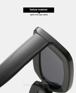 2025 di lusso piccolo quadrato rettangolo PC occhiali da sole trasparenti UV400 protezione rosso/<span class=keywords><strong>blu</strong></span>/rosa <span class=keywords><strong>nuova</strong></span> moda Vintage Logo Design - Product Image 6