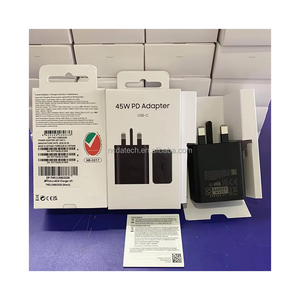 EP-T4511 <span class=keywords><strong>45</strong></span> <span class=keywords><strong>Watt</strong></span> Chargeur Type C Super Rapide Charge Usb c Adaptateur Royaume-Uni 3 Broches Usb-c Adaptateur Secteur pour Samsung S25 Ultra S24 S23 A55 - Product Image 1