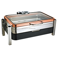 XINGPAI Autres fournitures hôtelières et de restauration, chauffe-plats en acier inoxydable 304, plats de luxe pour banquets de mariage