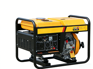 Generatore Diesel Portatile 1.8kW, Monofase 110/220/230/380V, 50/60Hz, Raffreddato ad Aria, 4 Tempi, Monocilindrico, Telaio Aperto - Product Image 5