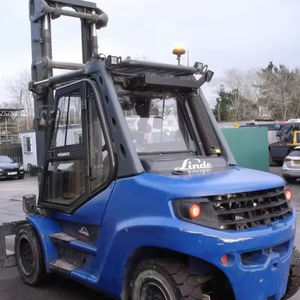 Chariot élévateur électrique intelligent de 8 tonnes AGV à navigation laser automatique pour opérations d'entreposage multi-lignes de charges lourdes, fourche de 1000 mm - Product Image 4