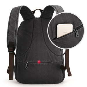 Muzee Người Đàn Ông Của Giản Dị Vải Ba Lô Thực Tế Không Thấm Nước Hàng Ngày Đi Làm Túi Máy Tính Phong Cách Đơn Giản Cho Ngoài Trời Sử Dụng 1718 - Product Image 5