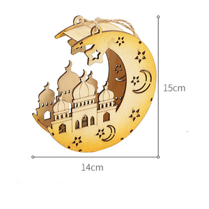 Luces LED Decorativas con Forma de <span class=keywords><strong>Luna</strong></span> y Estrella para Eid Mubarak <span class=keywords><strong>2022</strong></span>, Decoración para Ramadán Kareem, Decoración para Fiestas Musulmanas Islámicas XJ0307 - Product Image 5