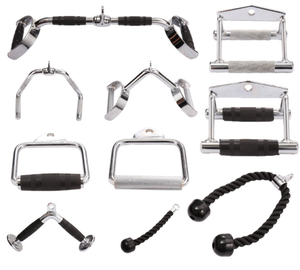 Tricep Press Down Cable Machine <strong>Attachment</strong>, <strong>LAT</strong> <strong>Pulldown</strong> <strong>Attachment</strong>, Cable Machine Accessories for Home Gym - Product Image 4