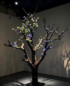 Tronco d'Albero Artificiale Artigianale, Effetto Legno Secco, per Interni ed Esterni, Giardino, Paesaggistica, Centri Commerciali, Matrimoni, Decorazioni per la Casa - Product Image 3